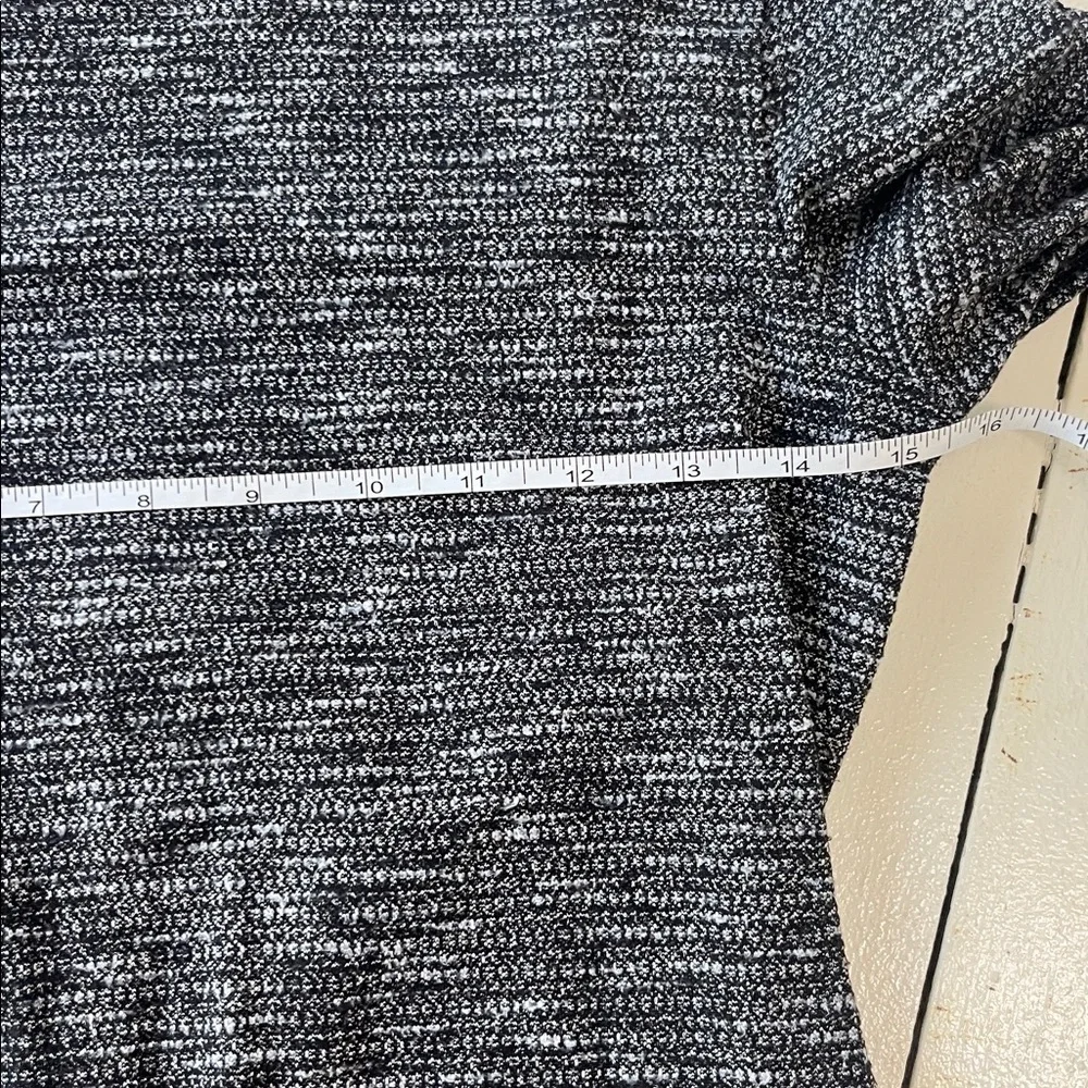 Lululemon Athletica Charcoal Long Sleeve Top Heathered Black/Grey